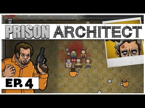 Prison Architect - Ep. 4 - Squashing the Riot! - Story Mode Chapter 3 - Let's Play