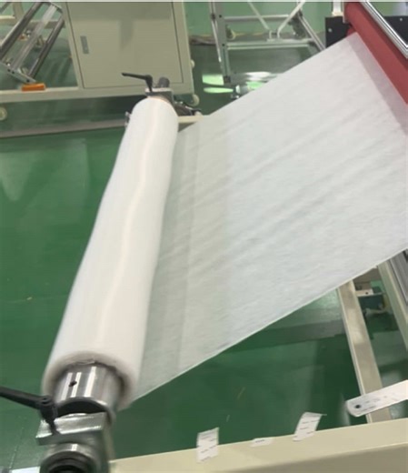 Non-Woven Textile Roll Cutting and Slitting Machine