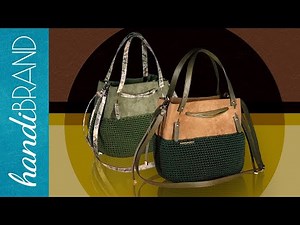 Crochet Pouch Gloria / Single Crochet Stitch | handiBRAND