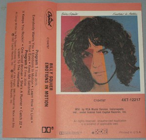 Billy Squier - Emotions In Motion