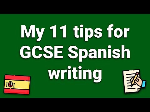Last Minute Tips: GCSE Spanish Writing (2025)