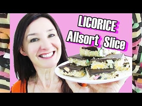 Licorice Allsort Candy Slice Cooking Recipe