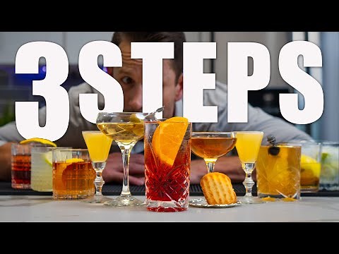 5 EASY Drinks, ONLY 3 Ingredients