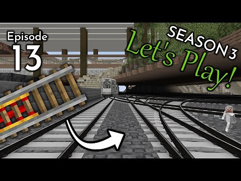 3D Rails? - Minecraft Transit Railway Let's Play S3E13