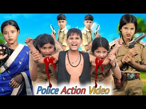 Tu Khuda Hai-2💋Hindi Gana💖Police Action Video🔥Children Short Film📽️Heart Touching Love Story💔Babu
