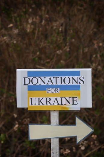 25 drop-off donation points around the UK to help Ukraine, plus 7 charity campaigns to follow