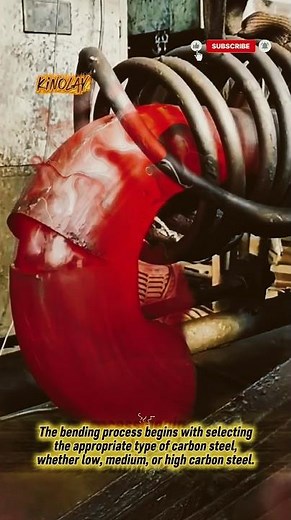 How Carbon Steel Is Bent: A Powerful Metal Forming Process‼️