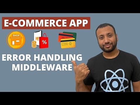 E-commerce MERN Project Bangla Tutorial 8 : Express Error Middleware