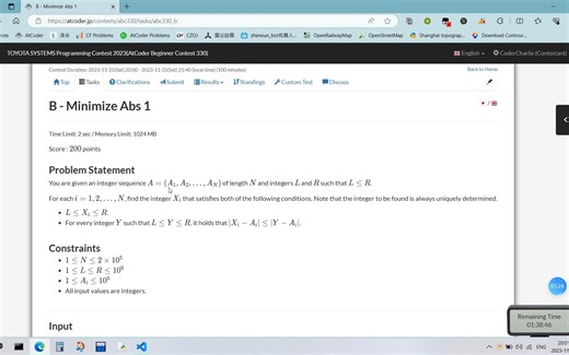 AtCoder Beginner Contest 330