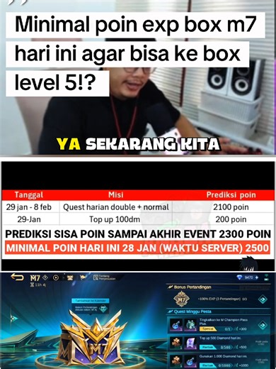 Tips Mendapatkan Skin Lucky Box di M7