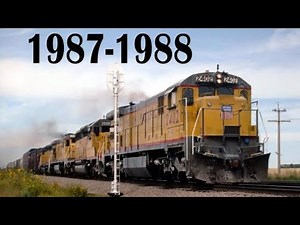 Union Pacific, Chicago & North Western 1987-1988 & Colo. Joint Line (Part 3.1 of 4)
