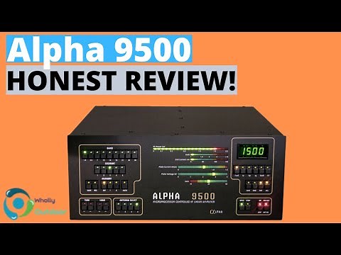 Best Premium Ham Radio Amplifier! - Alpha 9500 Review