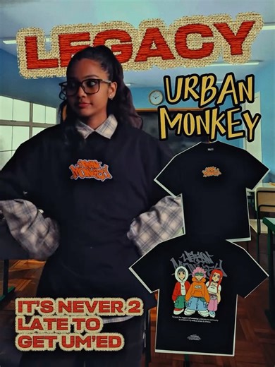 Urban Monkey® on Instagram: "It’s never too late to get UM’ed 😮‍💨 FEBRUARY CAPSULE | OVERSIZED T-SHIRTS _220 GSM + 100% COTTON _NOW LIVE [Urban Monkey, New Collection, 2026, t-shirts, made in India]"