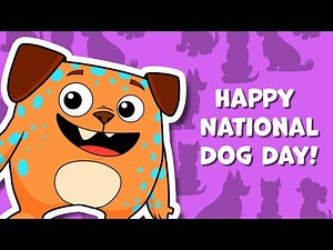 Happy National Dog Day From Barkster Kid Songs!! 🐶