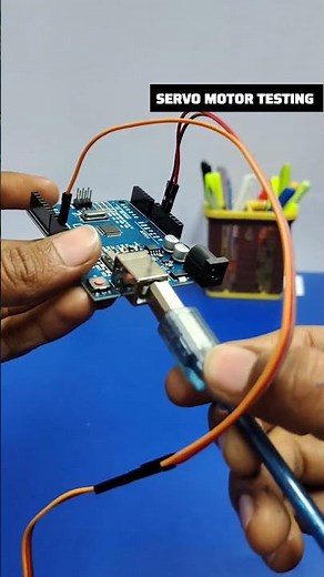 How to test a Servo motor By arduino #experimnent