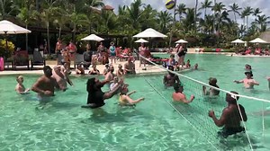 59K views · 311 reactions | Apple Vacations Beach Blitz is underway at #NowLarimar Punta Cana and it is... competitive. ‬ | Philadelphia Eagles | Facebook
