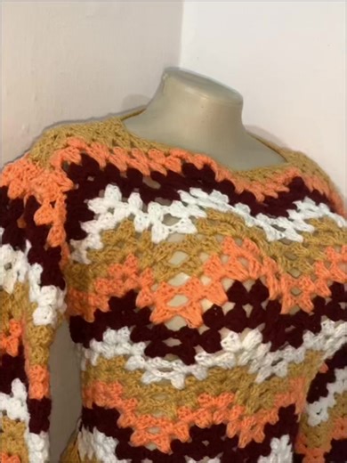 Stunning Crochet Dinner Gown Review