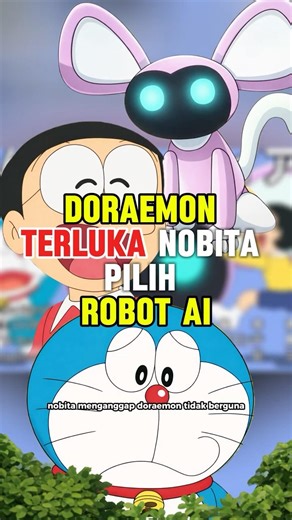 Doraemon is sad, Nobita chooses AI robot over himself #trending