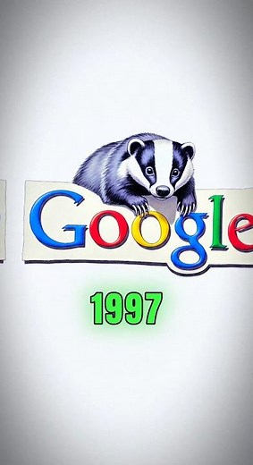 The Evolution Of Google Logo😱#short #google #logo