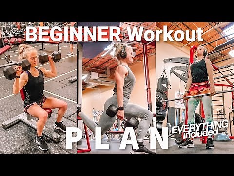 THE BEST Workout Plan for BEGINNERS! (Everything Included)