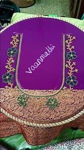 Ari work blouse design 💜