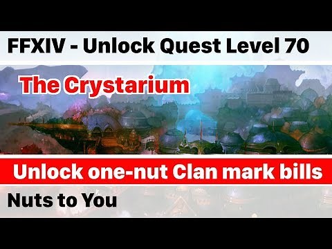 FFXIV Unlock one-nut Clan mark bills - Nuts to You - Shadowbringers