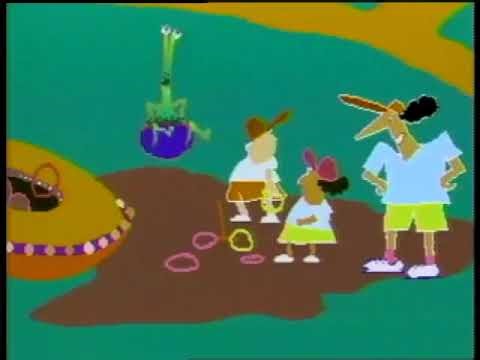 Classic Sesame Street - Zork Plays Ring Toss (Season 22 version)