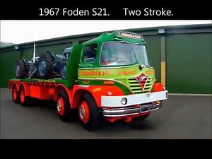 Foden S21. Two stroke. Going home. (Warning contains industrial language).