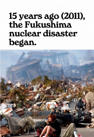 Today, 15 years ago (2011), the Fukushima nuclear disaster began. 🗞️ 11/03/2011 On 11 March 2011, a magnitude 9.0 earthquake struck off the coast of Japan, triggering a massive tsunami that devastated large areas of the Tōhoku region. The waves flooded the Fukushima Daiichi nuclear power plant, causing reactor meltdowns and releasing radioactive material into the environment. It became the worst nuclear disaster in the world since Chernobyl (1986) and one of the most severe industrial disasters