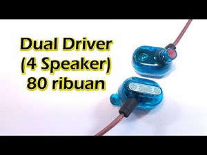 Review Knowledge Zenith KZ ZSE Blue Limited Edition: Dual Drive Earphone Kere Hore