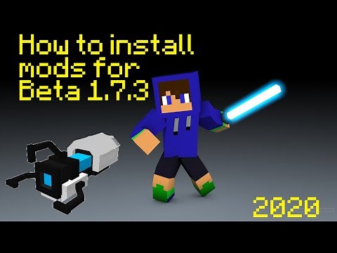 How to install mods for Beta 1.7.3 | Using MultiMC | Minecraft Tutorial 2020