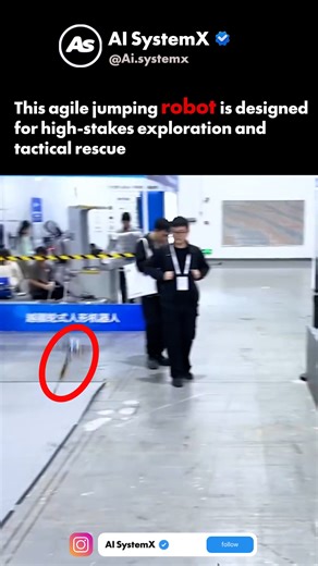 | AI | Tech | RoboticX on Instagram: "This high-performance jumping bot is engineered to navigate unpredictable terrain, providing critical support in tactical operations and rescue missions #robotics #techinnovations #futuretech"