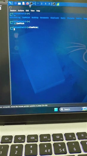 How to open Camphish in kali linux #ethicalhacking #hackerzt #youtubeshorts