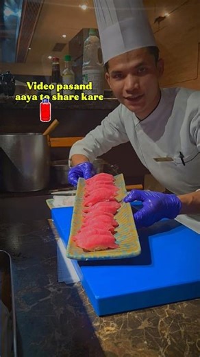 How to make tuna nigirizushi parfectly #gass rate 60%high (RBDEOCHEF ) #yttrending #recipe #delhi