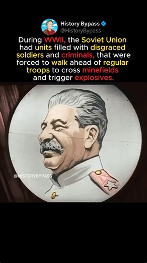 Stalin’s Human Mine Detectors #shorts
