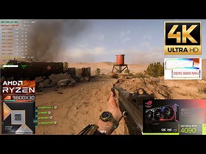 Battlefield 2042 4K Gameplay / STRIX RTX 4090 / AMD Ryzen 7 9800X3D