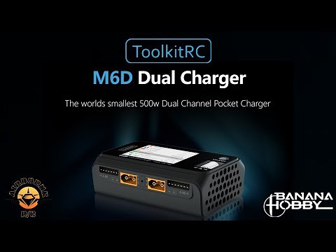 Review and Operation of the ToolkitRC M6D Charger from Banana Hobby