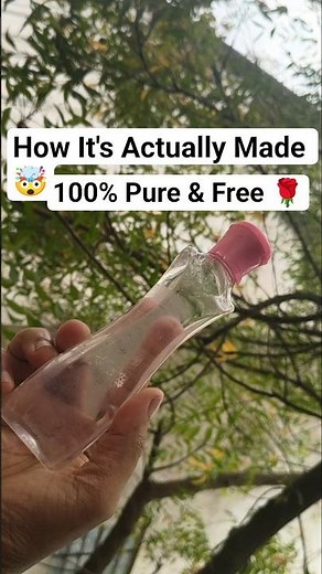 DIY Pure Rose Water at Home! 🌹✨ #shorts #recipe #diy