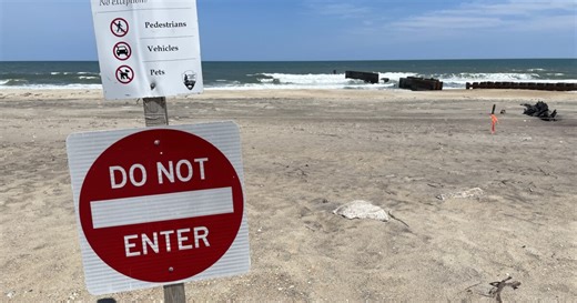 Crews look for remnants at former Buxton Naval Base amid contamination concerns