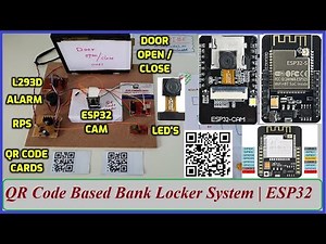 QR Code Based Bank Locker System