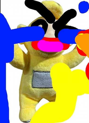 Laa laa crying bad hurted is cry like a baby fall leg boo boo hospital doctor Teletubbies sfx