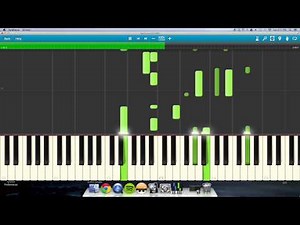 Final Fantasy 7 Main Theme - Easy Piano Tutorials - Synthesia Lesson