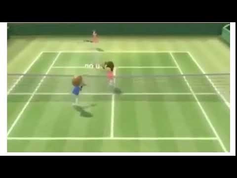 No u Wii tennis meme