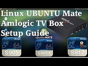 Amlogic S905 S912 Armbian Ubuntu Mate, Debian Linux Desktop Dual Boot Install Guide