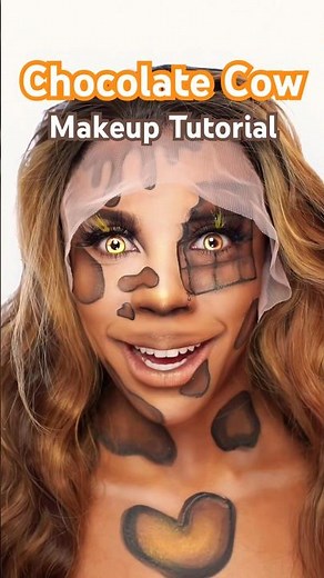 Chocolate Cow Makeup Tutorial! 🍫🐮