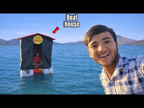 We Made a Floating Boat House on Water 😎 - पानी पर तैरने वाला घर | 100% Real Experiment