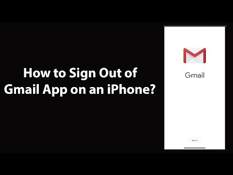 How to Sign Out of Gmail App on an iPhone?