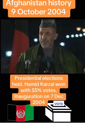 2004 Afghanistan Presidential Elections: Karzai's Victory