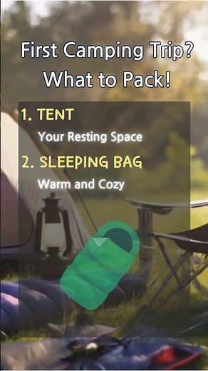 Essential Camping Gear! Don't Forget to Pack These! #Camping checklist