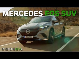 2023 Mercedes EQS SUV: InsideEVs First Look Debut (Up-Close Detail)